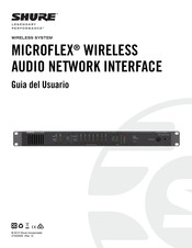 Shure Microflex MXWANI4 Guia Del Usuario