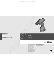 Bosch PSR 960 Manual Original