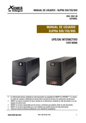 Integra Xmart SUPRA 900 Manual Del Operador