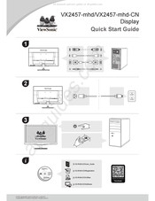 ViewSonic VX2457-mhd Guia De Inicio Rapido