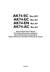 DFI AK74-EN Manual Del Usuario