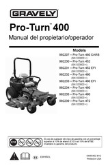 Gravely 992235 Manual Del Propietario - Operador