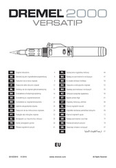 Dremel VersaTip 2000 Traducción De Las Instrucciones Originales