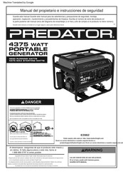 Predator 639621 Manual Del Propietario E Instrucciones De Seguridad