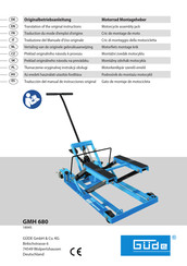 Gude GMH 680 Traducción Del Manual De Instrucciones Original