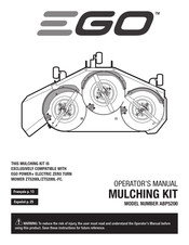 EGO ABP5200 Manual Del Operador