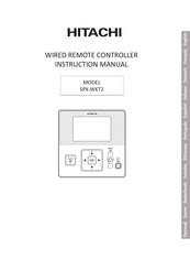 Hitachi SPX-WKT2 Manual De Instrucciones