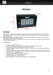 MG Customs Booster Manual De Uso