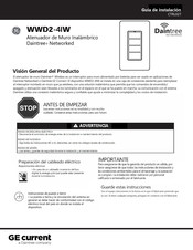 GE Daintree Networked WWD2-4IW Guia De Instalacion
