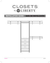 Liberty CLOSETS HSUL06-RW-RS Guia De Instalacion