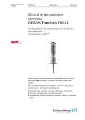Endress+Hauser iTHERM TrustSens TM371 Manual De Instrucciones