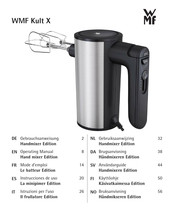 WMF KULT X Instrucciones De Uso