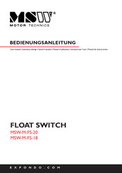 MSW Motor Technics MSW-M-FS-18 Manual De Instrucciones