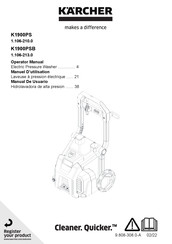 Kärcher K1900PS Manual De Usuario