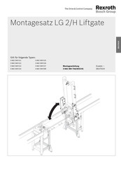 Bosch rexroth LG 2/H Instrucciones De Montaje