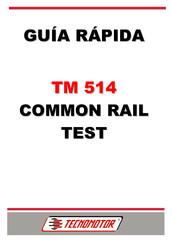 TECNOMOTOR TM 514 Guía Rápida