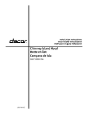 Dacor DHDU990I/DA Serie Instrucciones Para Instalación