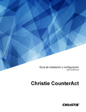 Christie CounterAct CA20-D Guia De Instalacion Y Configuración