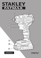 Stanley Fatmax KFMCF647 Traducción De Las Instrucciones Originales