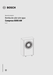 Bosch Compress 6000 AW 17 Manual Del Usuario