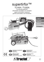 Tractel supertirfor TU32A Manual De Empleo Y Mantenimiento