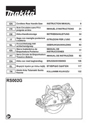 Makita RS002G Manual De Instrucciones