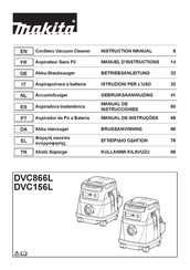 Makita DVC866L Manual De Instrucciones