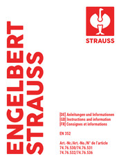 Strauss 74.76.532 Manual De Instrucciones