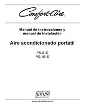 COMFORT-AIRE PS-101D Manual De Instrucciones Y Manual De Instalación