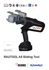 Klauke RAUTOOL A5 Sliding Tool Manual De Instrucciones