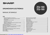 Sharp ZQ-195 Manual De Manejo