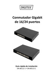 Digitus DN-80113-1 Guía Rápida De Instalación