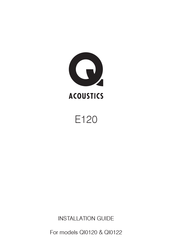 QAcoustics QI0120 Guia De Instalacion