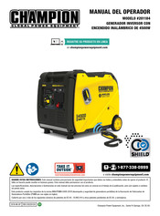 Champion Global Power Equipment 201184 Manual Del Operador