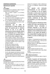 DeLonghi CGH1112D Manual De Instrucciones