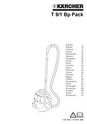 Kärcher T 9/1 Bp Manual De Instrucciones