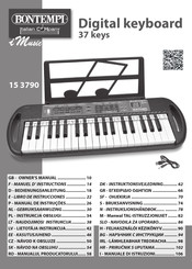 Bontempi iMusic 15 3790 Libro De Instrucciones