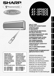 Sharp AY-XP08CE Manual De Instrucciones