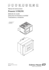 Endress+Hauser Prosonic S FMU90 Manual De Instrucciones