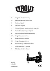 Tyrolit HCE150 Instrucciones De Funcionamiento Originales