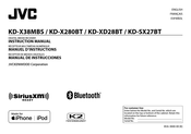 JVC KD-X38MBS Manual De Instrucciones
