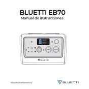 Bluetti EB70 Manual De Instrucciones