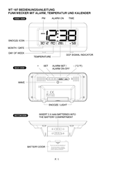 Techno Line WT 197 Manual De Instrucciones