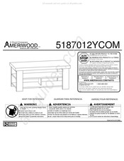 Dorel Ameriwood INDUSTRIES 5187012YCOM Manual De Instrucciones