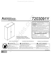 Dorel Ameriwood 7203091Y Manual De Instrucciones