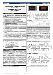 Emerson Lumity XM669K Instrucciones De Manejo