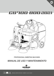 Comax CS700 Manual De Uso Y Mantenimiento