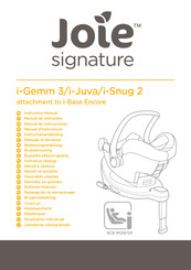 Joie signature i-Gemm 3 Manual De Instrucciones