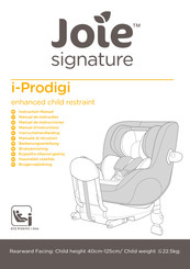 Joie signature i-Prodigi Manual De Instrucciones