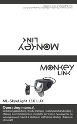 MonkeyLink ML-SkyeLight 110 LUX Manual De Instrucciones